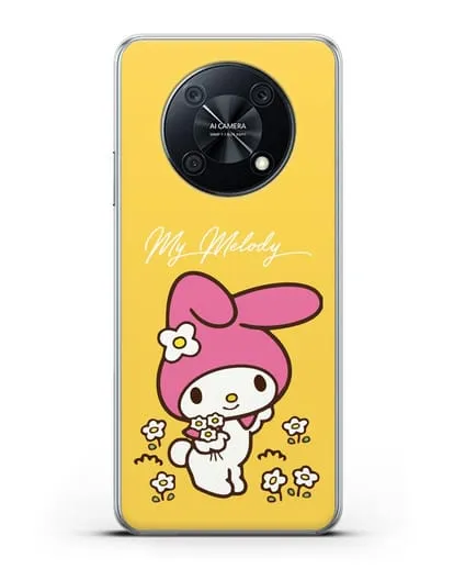 Чехол Зайчик Мелоди силиконовый для Huawei Nova Y90