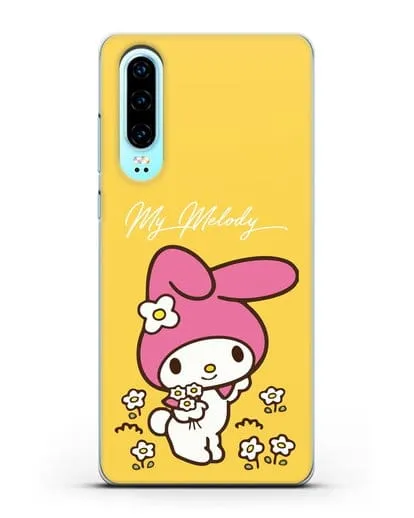 Чехол Зайчик Мелоди силиконовый для Huawei P30