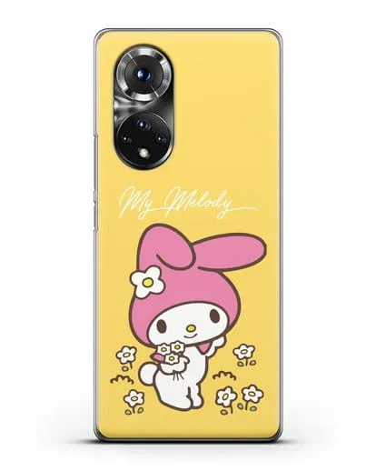 Чехол Зайчик Мелоди силиконовый для Huawei P50 Pro