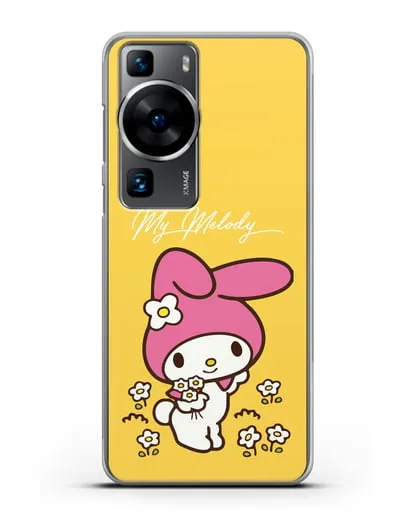 Чехол Зайчик Мелоди силиконовый для Huawei P60