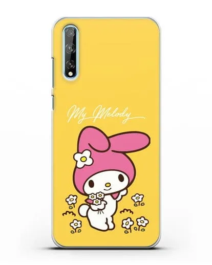 Чехол Зайчик Мелоди силиконовый для Huawei Y8P