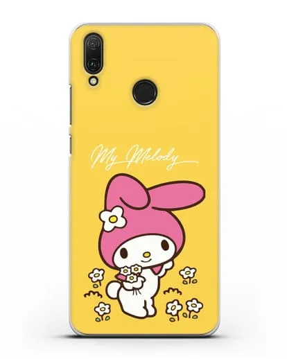 Чехол Зайчик Мелоди силиконовый для Huawei Y9 2019
