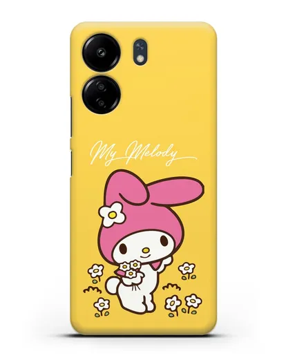 Чехол Зайчик Мелоди силиконовый для Xiaomi Poco C65