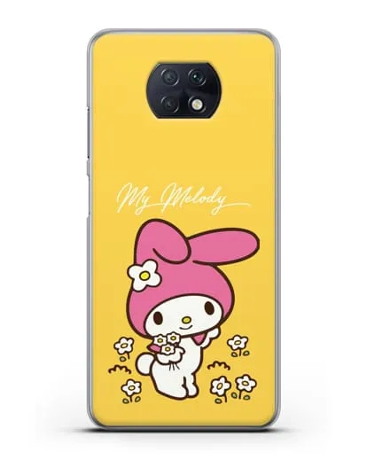 Чехол Зайчик Мелоди силиконовый для Xiaomi Redmi Note 9T