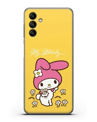 Чехол Зайчик Мелоди силиконовый для Samsung Galaxy A04s [SM-A047]