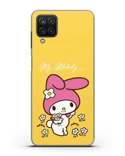 Чехол Зайчик Мелоди силиконовый для Samsung Galaxy A12s [SM-A127F]