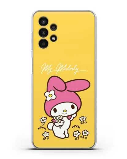 Чехол Зайчик Мелоди силиконовый для Samsung Galaxy A13 4G [SM-A135F]