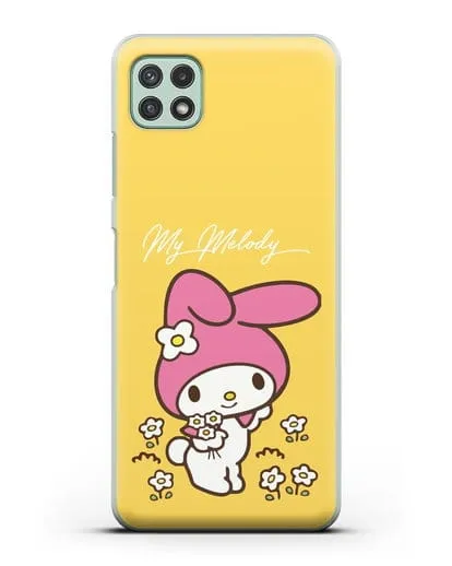 Чехол Зайчик Мелоди силиконовый для Samsung Galaxy A22 [SM-A225F]