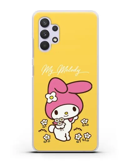 Чехол Зайчик Мелоди силиконовый для Samsung Galaxy A33