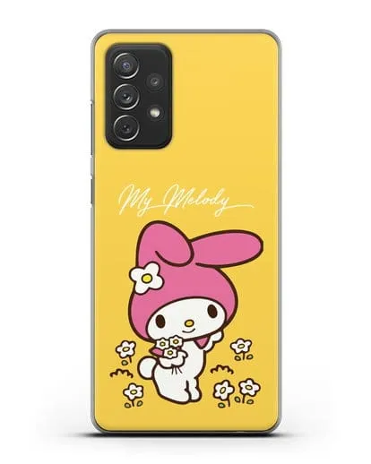 Чехол Зайчик Мелоди силиконовый для Samsung Galaxy A72 [SM-A725F]