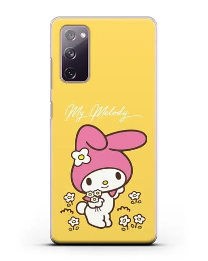 Чехол Зайчик Мелоди силиконовый для Samsung Galaxy S20 FE [SM-G780F]