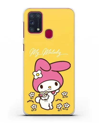 Чехол Зайчик Мелоди силиконовый для Samsung Galaxy M31 [SM-M315F]