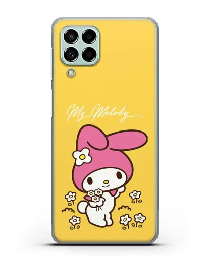 Чехол Зайчик Мелоди силиконовый для Samsung Galaxy M33 [SM-M336]