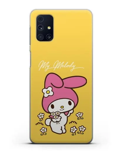 Чехол Зайчик Мелоди силиконовый для Samsung Galaxy M51 [SM-M515F]