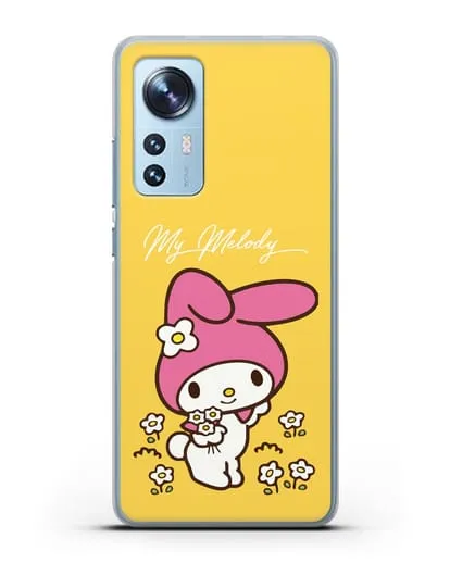Чехол Зайчик Мелоди силиконовый для Xiaomi 12 Lite