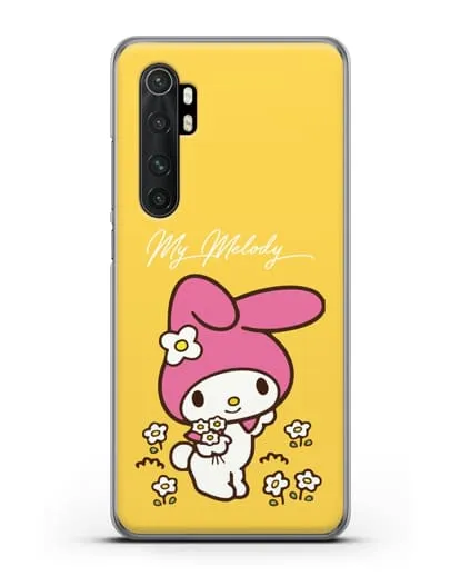 Чехол Зайчик Мелоди силиконовый для Xiaomi Mi 10 Lite