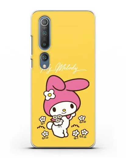 Чехол Зайчик Мелоди силиконовый для Xiaomi Mi 10