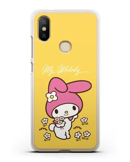 Чехол Зайчик Мелоди силиконовый для Xiaomi Mi A2