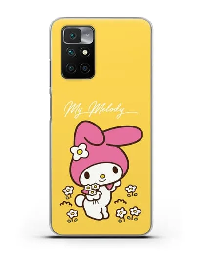 Чехол Зайчик Мелоди силиконовый для Xiaomi Redmi 10