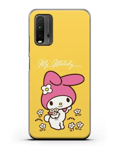 Чехол Зайчик Мелоди силиконовый для Xiaomi Redmi 9 Power