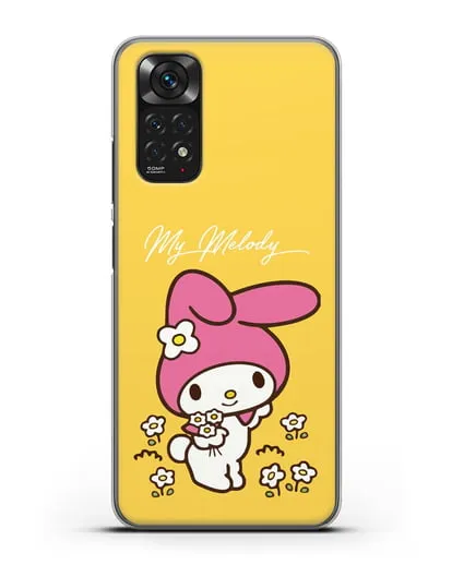 Чехол Зайчик Мелоди силиконовый для Xiaomi Redmi Note 11S