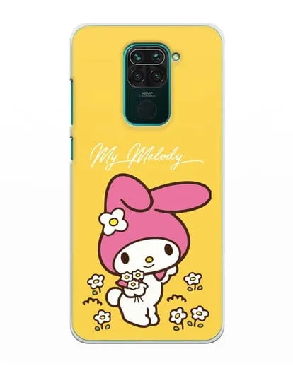 Чехол Зайчик Мелоди силиконовый для Xiaomi Redmi Note 9