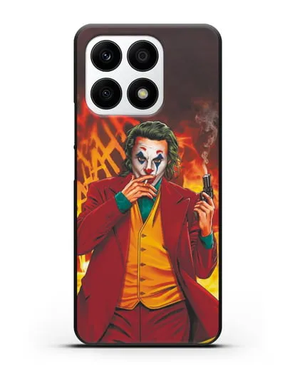 Чехол Джокер (Joker) с пистолетом силиконовый для Honor X8a