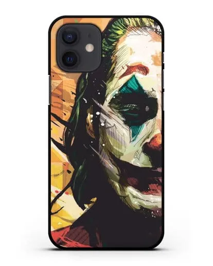 Чехол с иллюстрацией Джокер (Joker) силиконовый для iPhone 12