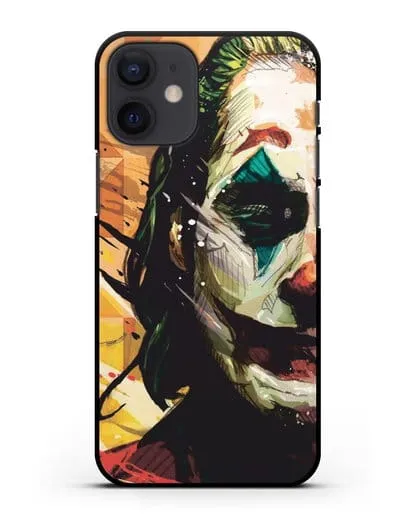 Чехол с иллюстрацией Джокер (Joker) силиконовый для iPhone 12 mini