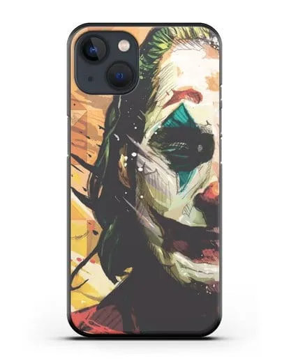 Чехол с иллюстрацией Джокер (Joker) силиконовый для iPhone 13