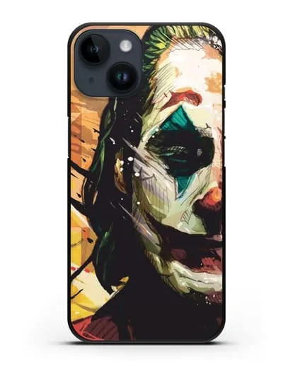 Чехол с иллюстрацией Джокер (Joker) силиконовый для iPhone 14