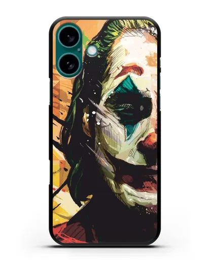 Чехол с иллюстрацией Джокер (Joker) силиконовый для iPhone 16 Plus