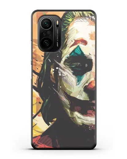 Чехол с иллюстрацией Джокер (Joker) силиконовый для Xiaomi Poco F3