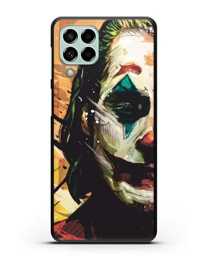 Чехол с иллюстрацией Джокер (Joker) силиконовый для Samsung Galaxy M53 [SM-M536]