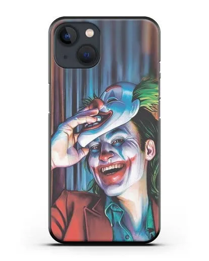 Чехол Джокер (Joker) в маске силиконовый для iPhone 13 Mini