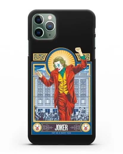 Чехол Карта Джокер (Joker)а силиконовый для iPhone 11 Pro