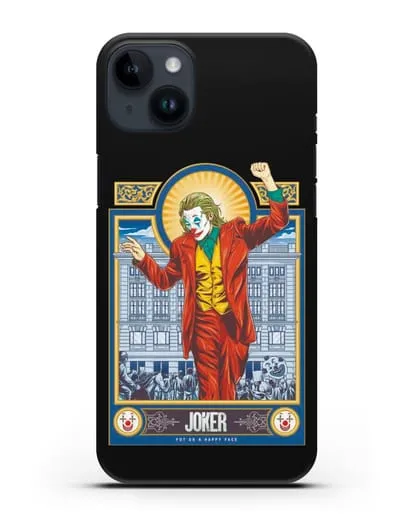 Чехол Карта Джокер (Joker)а силиконовый для iPhone 14 Plus