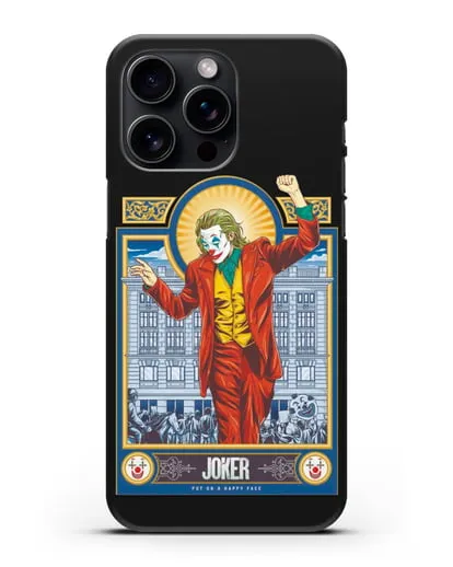 Чехол Карта Джокер (Joker)а силиконовый для iPhone 15 Pro Max