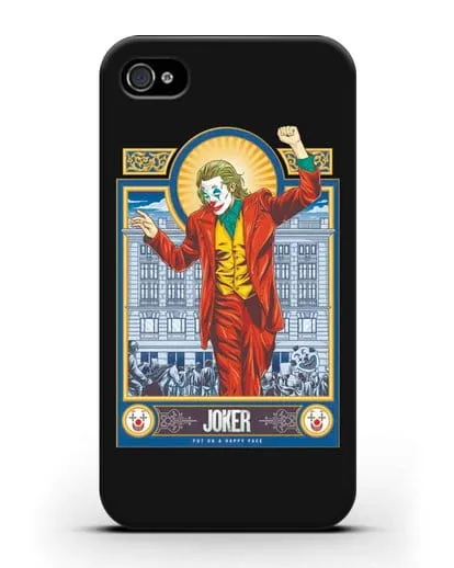 Чехол Карта Джокер (Joker)а силиконовый для iPhone 4/4s