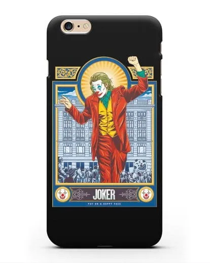 Чехол Карта Джокер (Joker)а силиконовый для iPhone 6 Plus