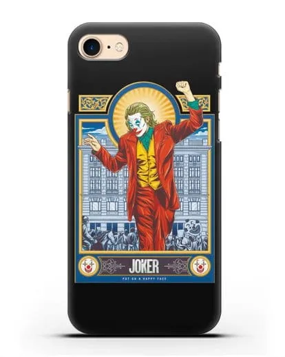 Чехол Карта Джокер (Joker)а силиконовый для iPhone 7