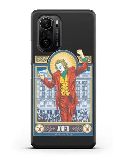 Чехол Карта Джокер (Joker)а силиконовый для Xiaomi Poco F3
