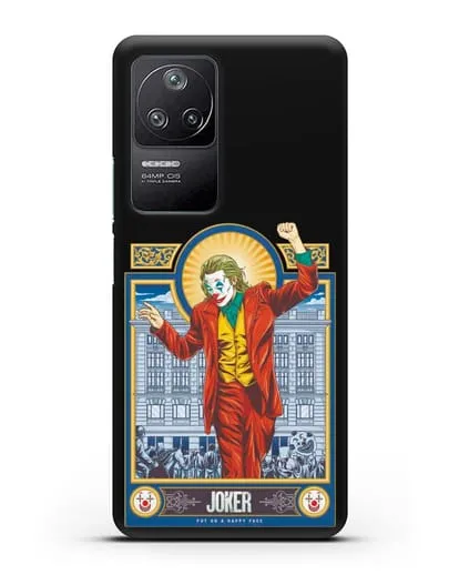 Чехол Карта Джокер (Joker)а силиконовый для Xiaomi Poco F4