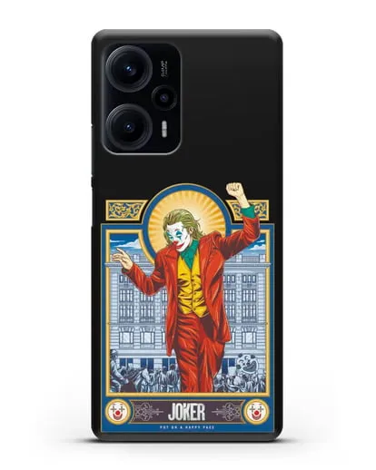 Чехол Карта Джокер (Joker)а силиконовый для Xiaomi Poco F5
