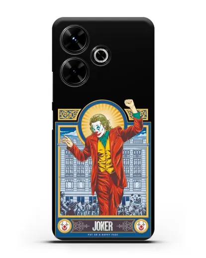 Чехол Карта Джокер (Joker)а силиконовый для Xiaomi Poco M6