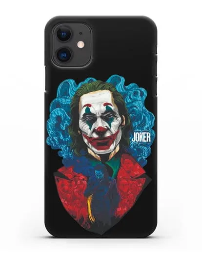 Чехол Джокер (Joker) в дыму силиконовый для iPhone 11