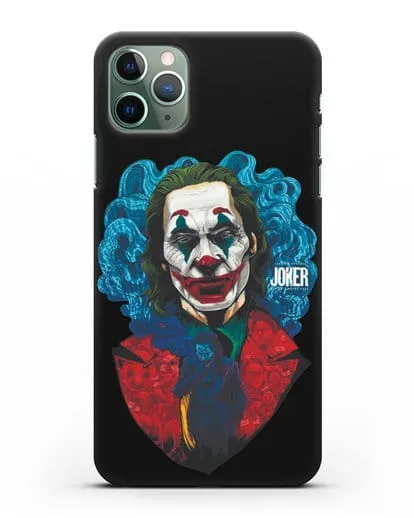 Чехол Джокер (Joker) в дыму силиконовый для iPhone 11 Pro