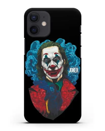 Чехол Джокер (Joker) в дыму силиконовый для iPhone 12 mini