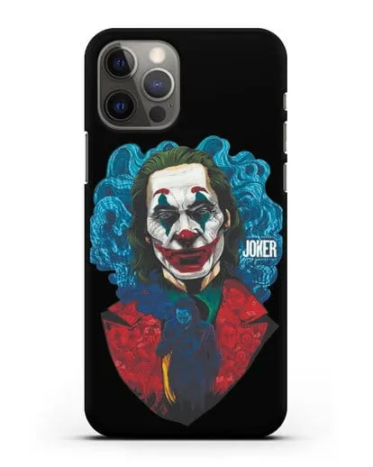 Чехол Джокер (Joker) в дыму силиконовый для iPhone 12 Pro