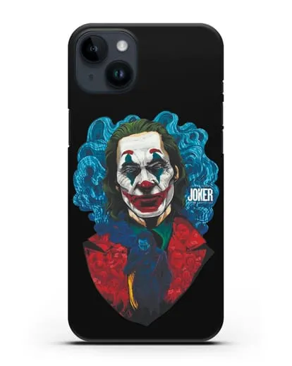 Чехол Джокер (Joker) в дыму силиконовый для iPhone 14 Plus